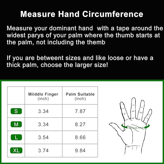 ROCKBROS Winter Cycling Gloves for Men Women Water Resistant Touch Screen Gloves Shock-Absorbing Full Finger Biking Glove Anti-Slip Motorcycle Mountain Bike Gloves, for Fishing, Driving, Golfing