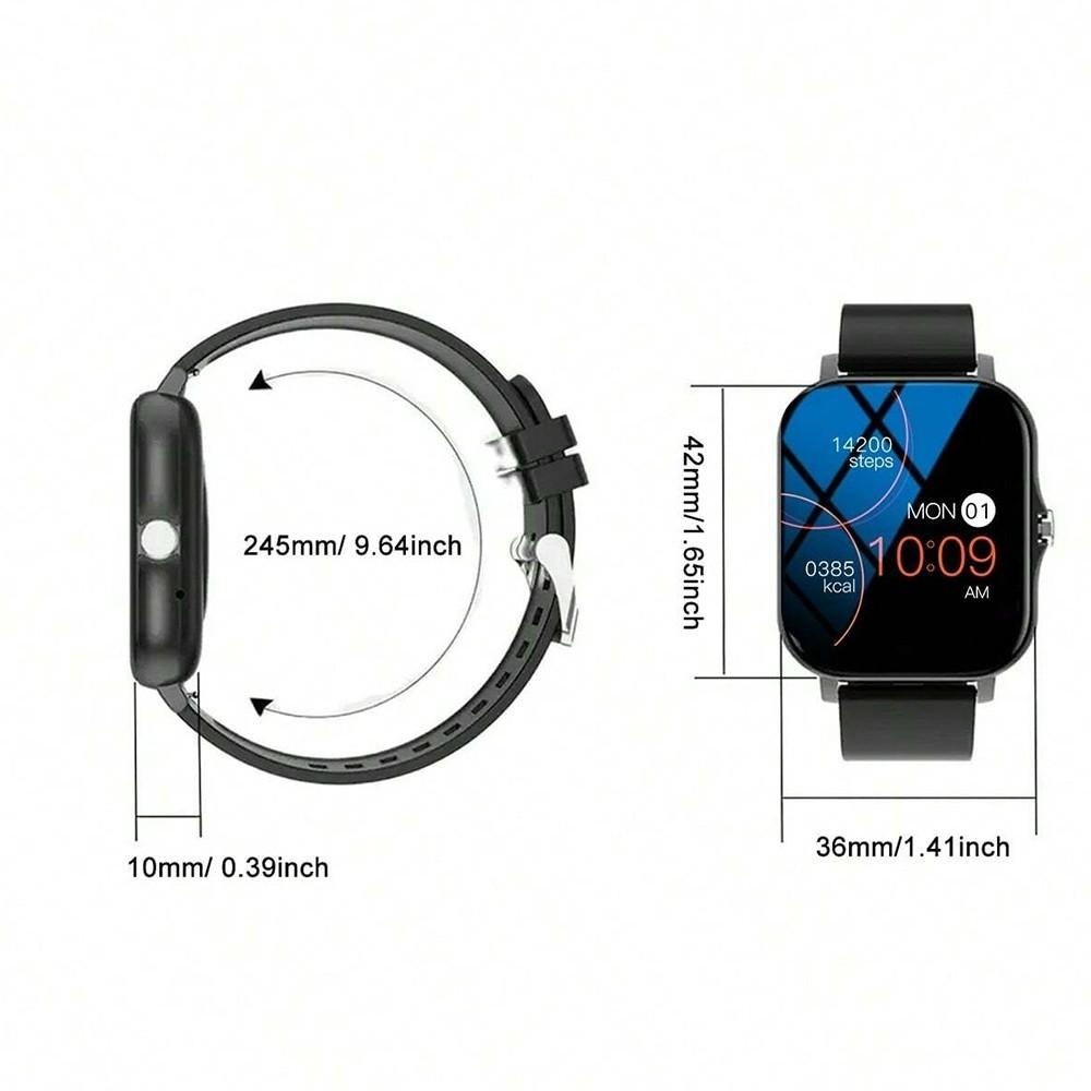Smart Watch with Multiple Sport Modes and Customizable Faces, Elegant and Functional, Perfect Gift for Family Friends Couples