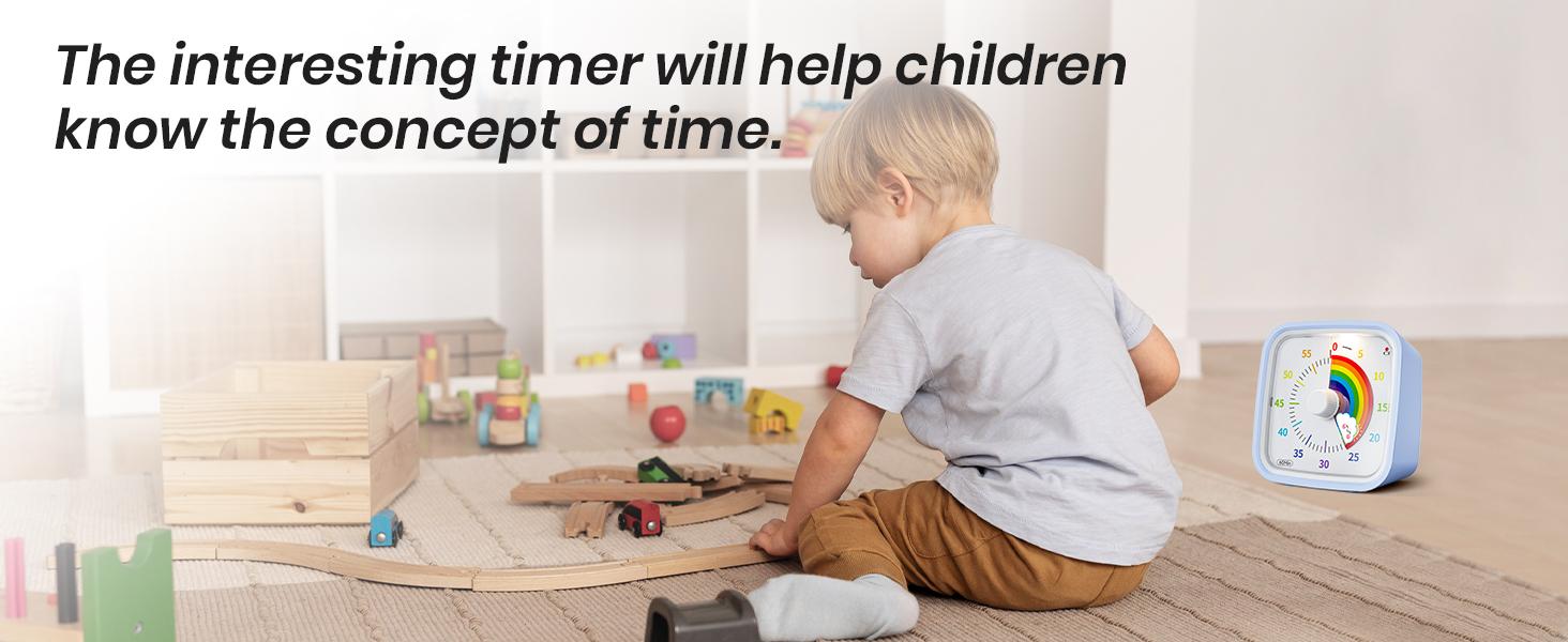 Yunbaoit Visual Digital Kitchen Timer with Protective Case, 60-Minute Countdown Tool for Kids and Adults, Silent Timer with Low-Battery Reminder for Effective Time Management #GLOBAL PICKS