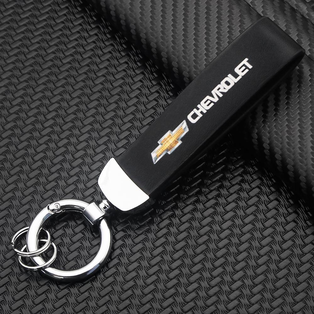 Chevrolet Car Keychain Holder, Personalized Key Ring, Creative Key Decoration, Exclusive Car Key Ornament, Anti-Loss Key Accessory, Lightweight Keychain
