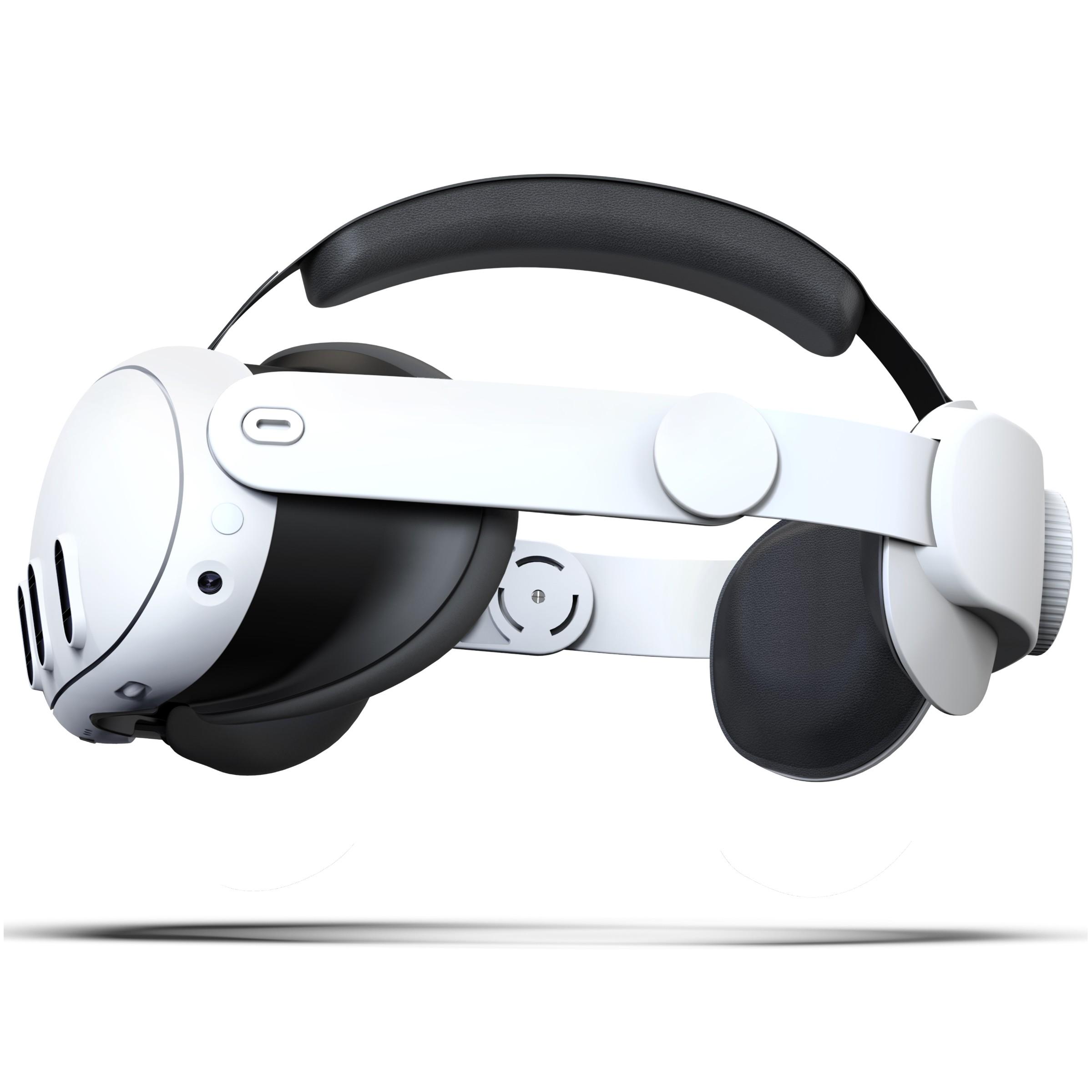 Compatible with Meta Quest 3/Quest 3S adjustable headband, Oculus Quest 3/Quest 3S adjustable comfort headband, Meta Quest 3/Quest 3S enhanced support and lightweight design VR accessories, replacing the elite band