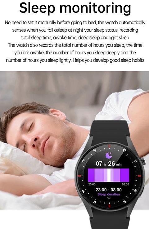 Women's & Men's Smartwatch with Call Function, Compatible with iPhone/android, Round Design, Fitness Tracker