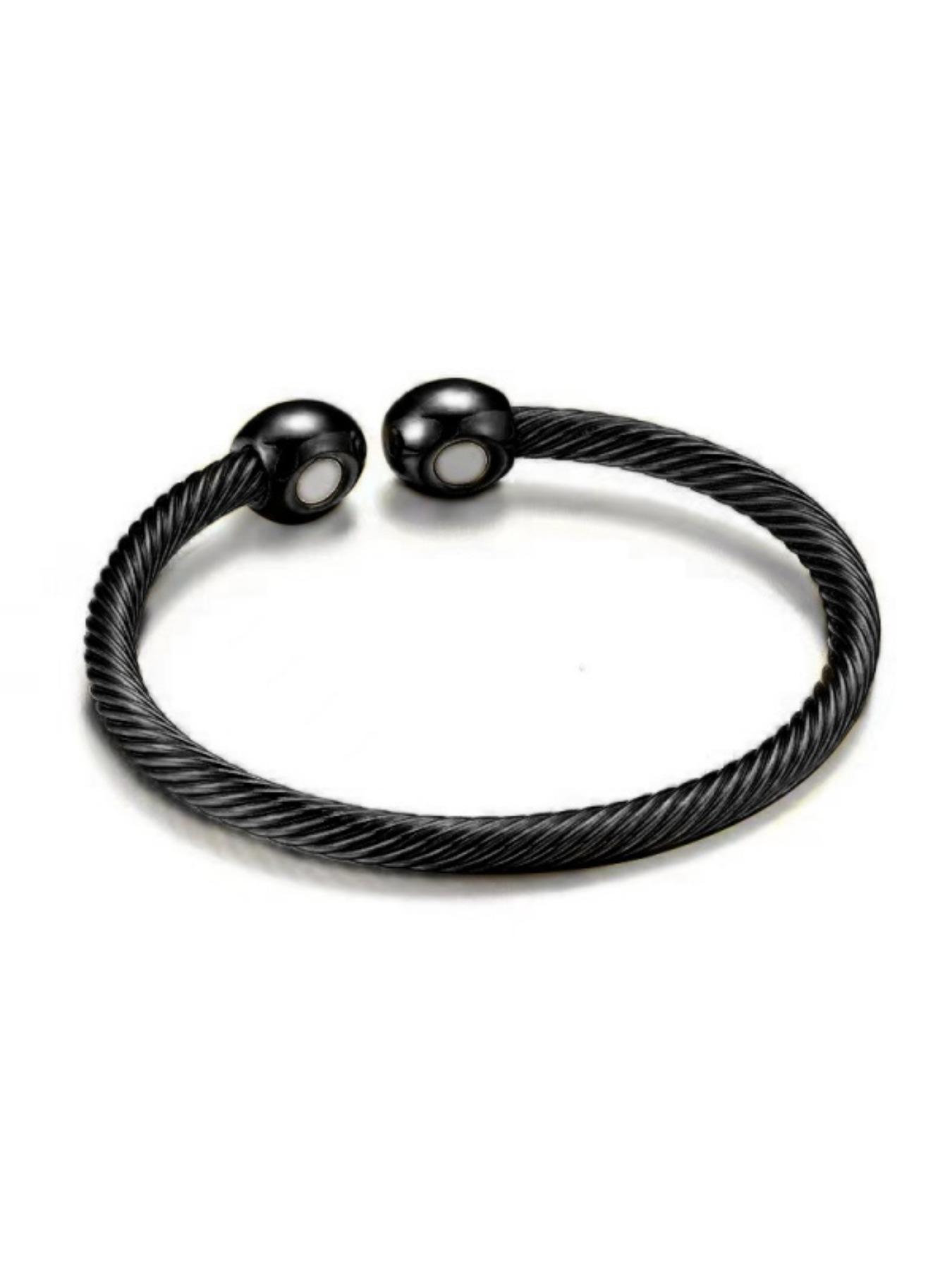 Trendy Magnetic Couple Bracelet, Adjustable Metal Thread Jewelry, Perfect for Dates, Parties, Music Festivals, Showcase Your Style