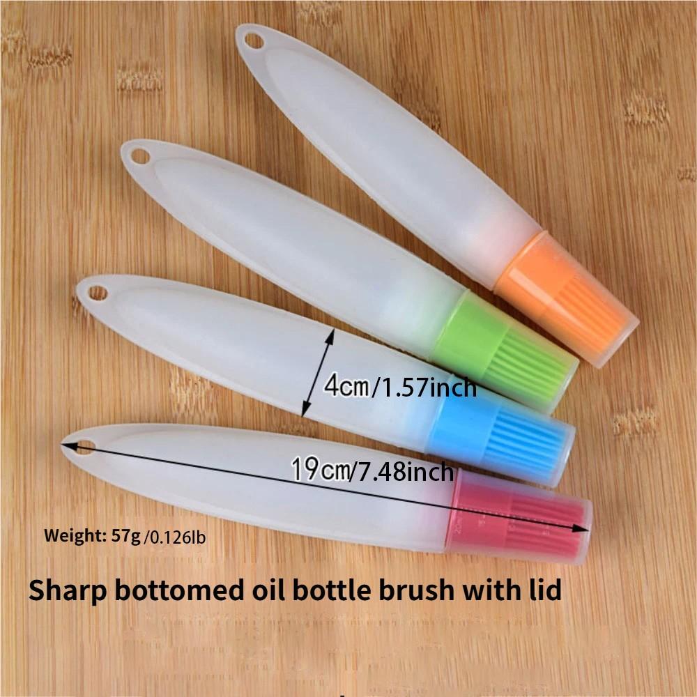 1pc High-Temperature Oil Control Brush, Precision Kitchen Tool, BBQ Grill Brush, Non-Stick Pan Oil Remover, Camping Party Essential