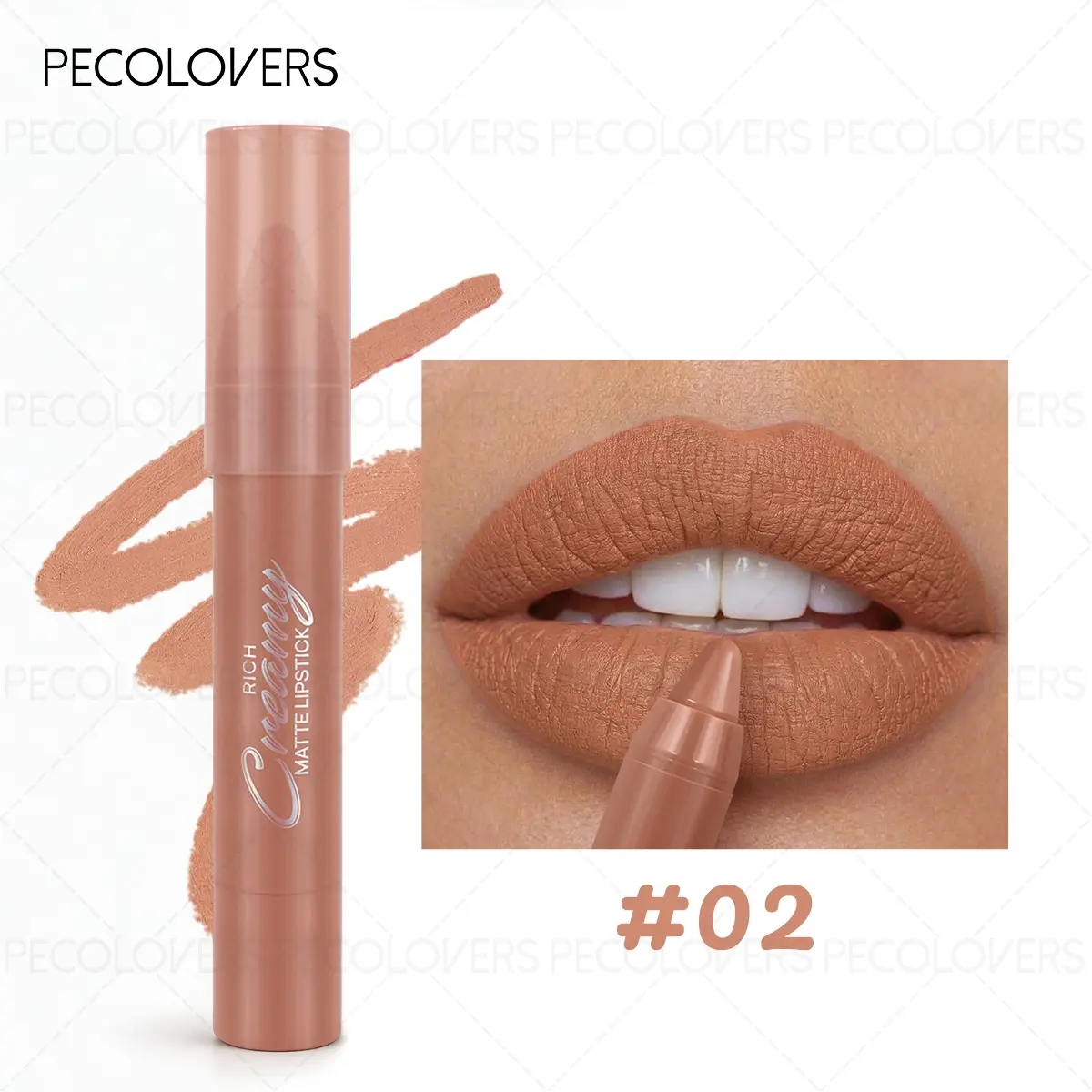 1PC Matte Waterproof, Long-Lasting Non-Stick lipstick pen,Perfect for Holiday Dates, Lipsticks Waterproof Long Lasting