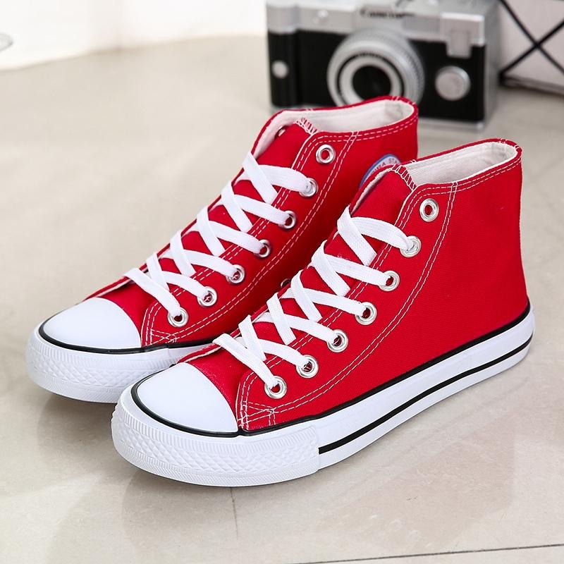 Unisex High Top Canvas Shoes, Classic Design, Versatile All-Season Footwear, Suitable for Various Occasions, Comfortable and Stylish