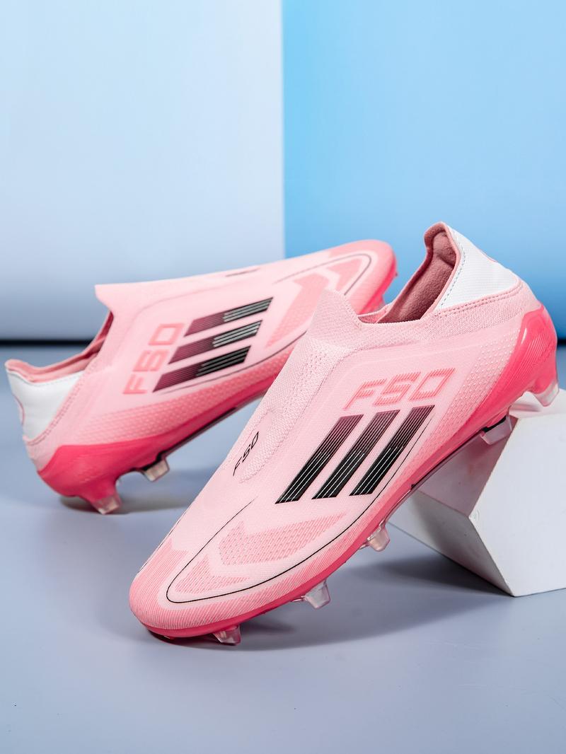 Competition Ready Mens Football Shoes Anti Slip AG Long Studs Professional Soccer Boots Breathable Design for Outdoor Training Turf Enhanced Grip Cleats