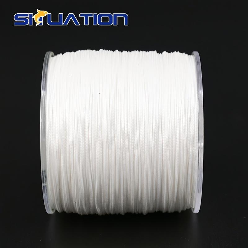 SIIUATION 300M-328YDS super strong fishing line, 8 strands of multi thread PE wear-resistant braided wire, 12 25 40 60 80 100 pound smooth long throw