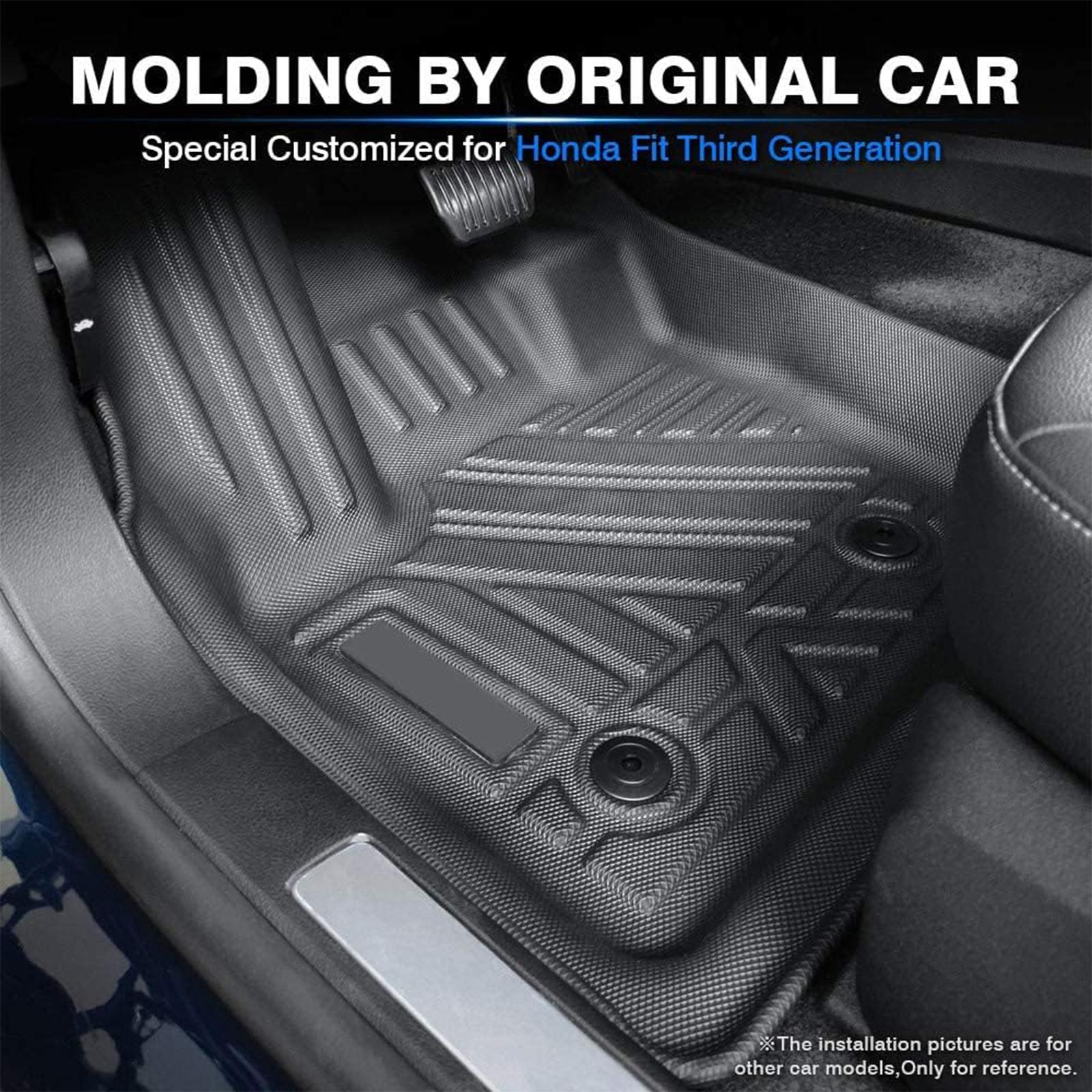 Canvcle Custom Fit Floor Mats & Trunk Mat for Jeep Compass 2017-2025 TPE Odorless All Weather Cargo Liners with Backrest Mat Anti-Slip Design Eco-Friendly Safe Materials Truck Accessories