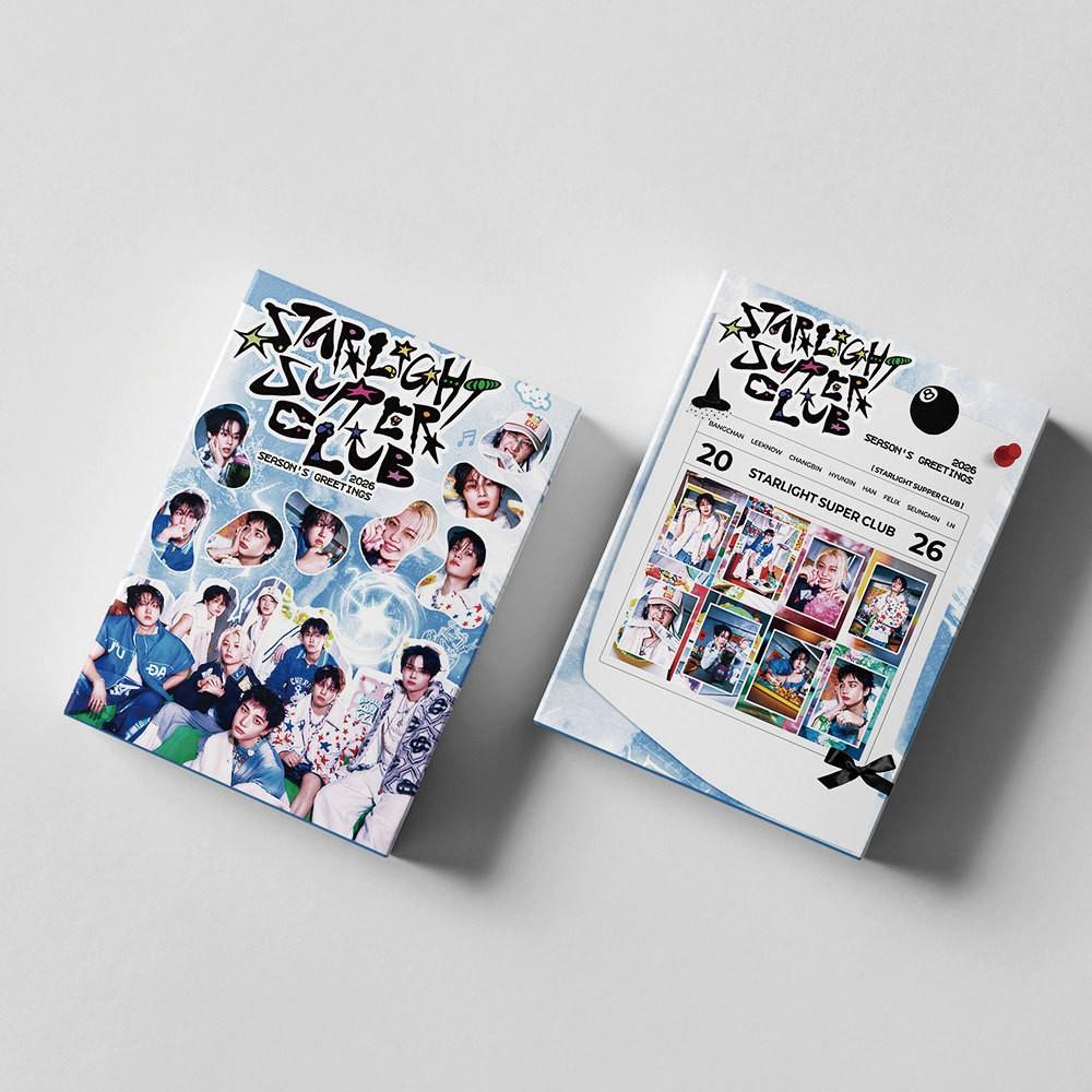 Kpop Male Group Skz2026 Starlight Club Theme Style Lomo Postcard Set, Photo Card Collection, Perfect Gift for Fans