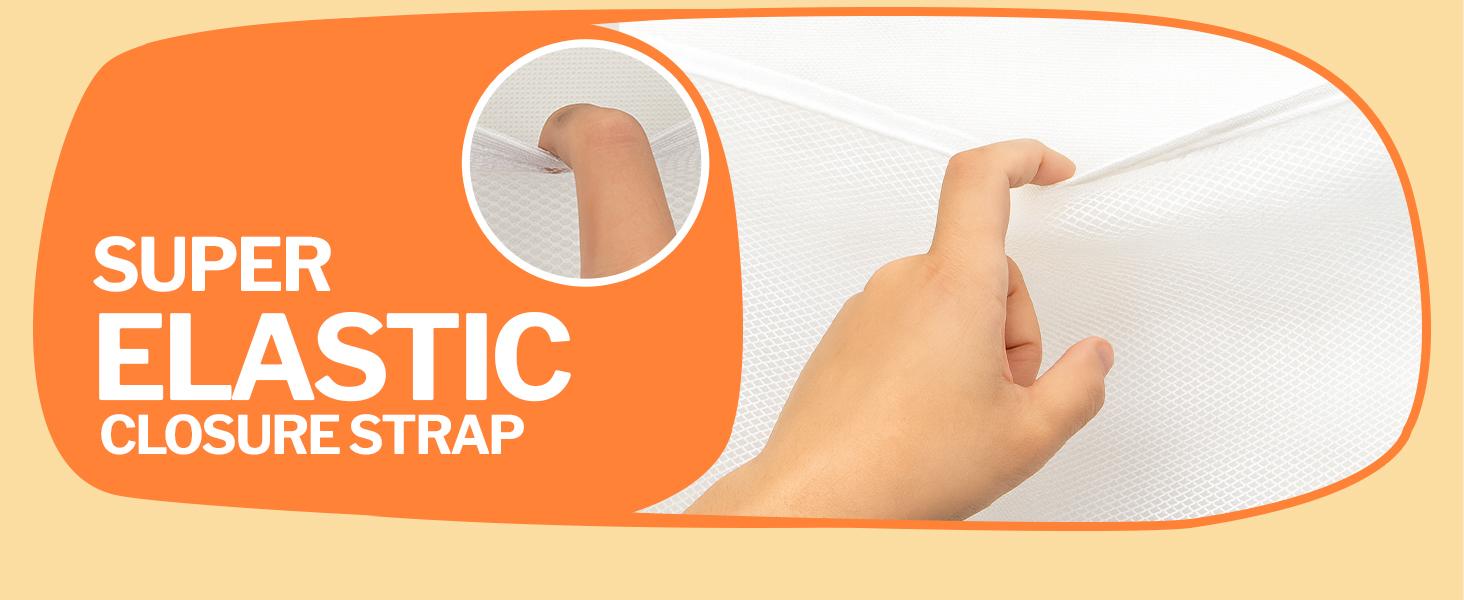 The Original Stuffed Animal Storage (Patented) - Over Door Organizer for Stuffies, Baby Ideas Holder, Toy Plush Hammock Hanging Net Big Girls Toddler Large Bag Animals Stuffy Behind