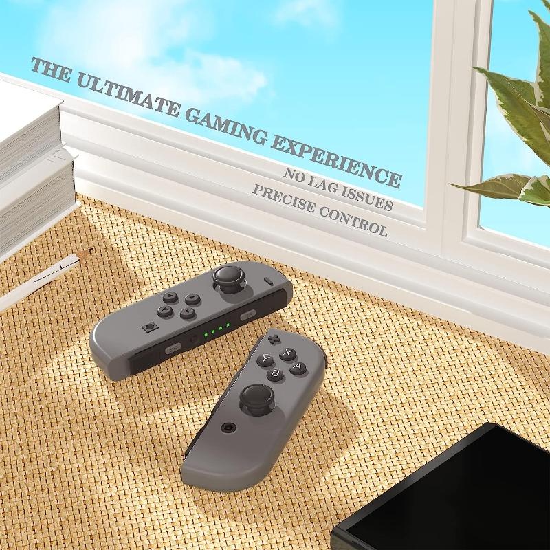 Wireless Controller for Switch/Lite/OLED, BT 5.2 Game Controller with Double Vibration, Ergonomic Design Controller for PC Game