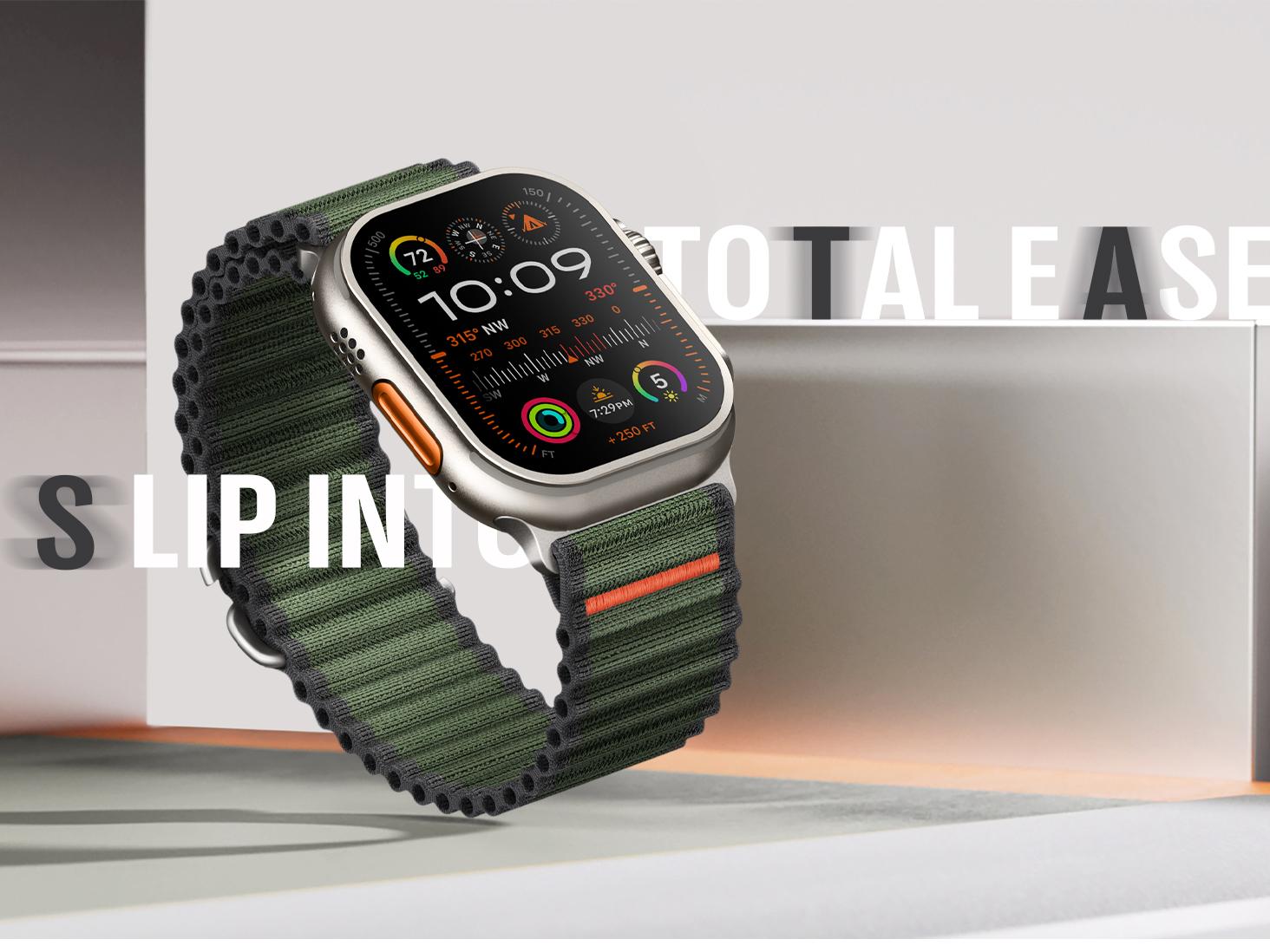 Suitisbest Sport Band for Apple Watch Ultra Band 49mm 46mm 45mm 44mm 42mm Men Women, Stretchy Nylon Loop Adjustable Strap with S-Hook for iWatch Ultra SE Series 11 10 9 8 7 6 5 4 3 Suitisbest Sport Band for Apple Watch Ultra Band 49mm 46mm 45mm 44mm 42mm Men Women, Stretchy Nylon Loop Adjustable Strap with S-Hook for iWatch Ultra SE Series 11 10 9 8 7 6 5 4 3