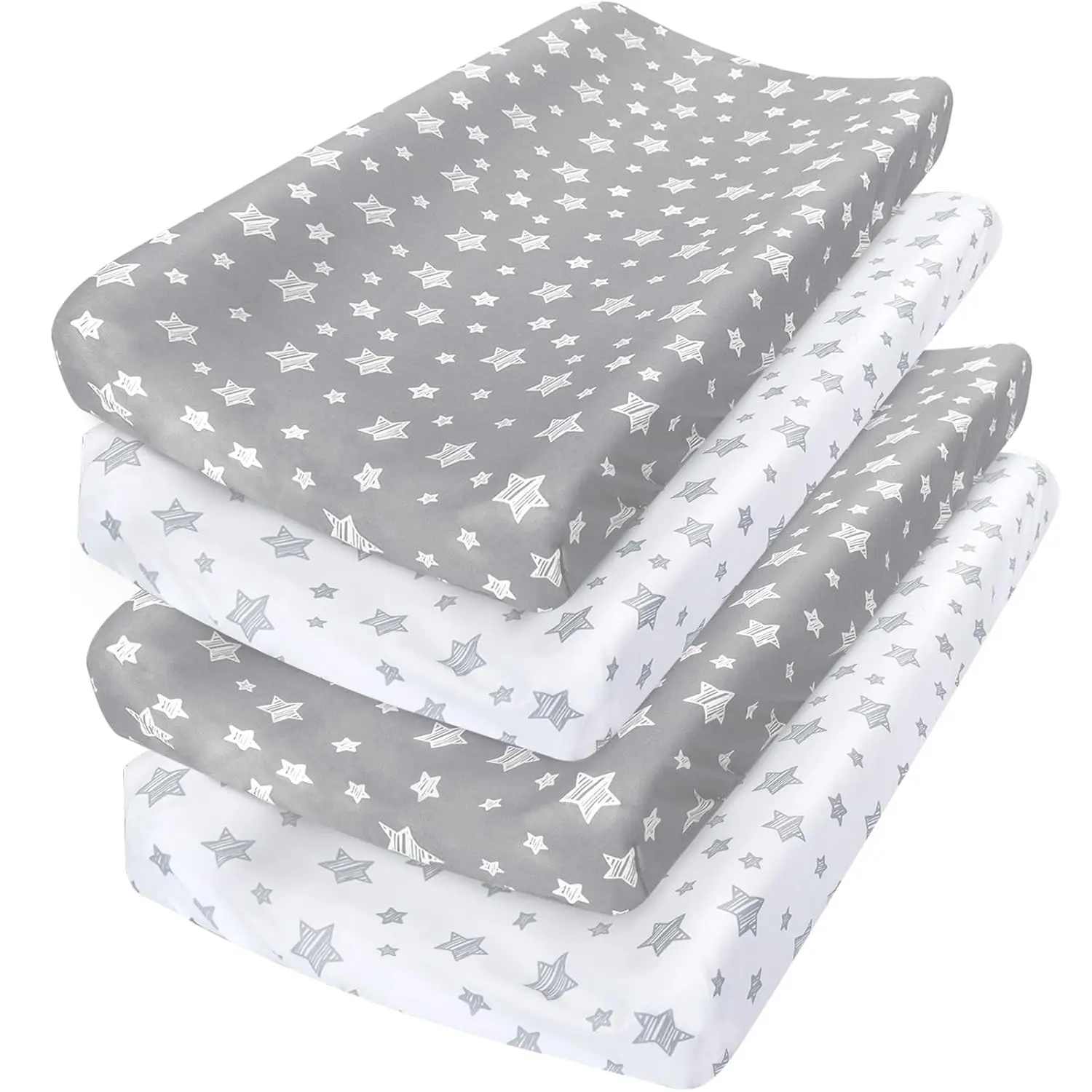 White&grey (Pack of 4)