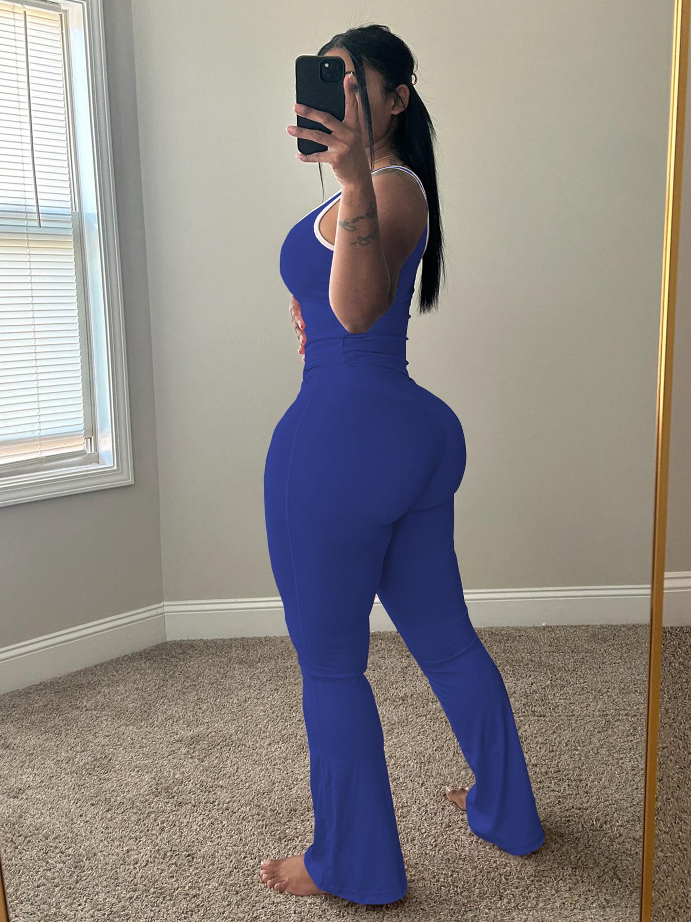 USBoutique Chic Colorblock Crmon Tank &. Dlarod PanteSet | Women's Sleeveless Gym YogaOutfit USBoutique Chic Colorblock Crmon Tank &. Dlarod PanteSet | Women's Sleeveless Gym YogaOutfit