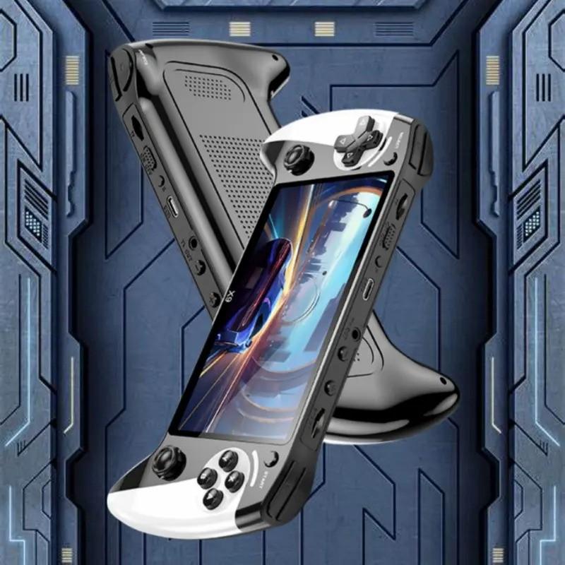 2026 New X9 Handheld Game Console, 5.5 Inch HD Screen, Portable Retro Arcade Machine, Home and Travel Use, Supports 11 Emulators