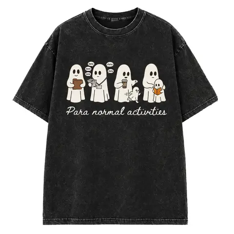 Soft Fabric Crew Neck T-Shirt, Breathable Casual Printed 1-Piece Streetwear - Paraprofessional SPED RBT Teacher Aide Gift for Halloween Activities