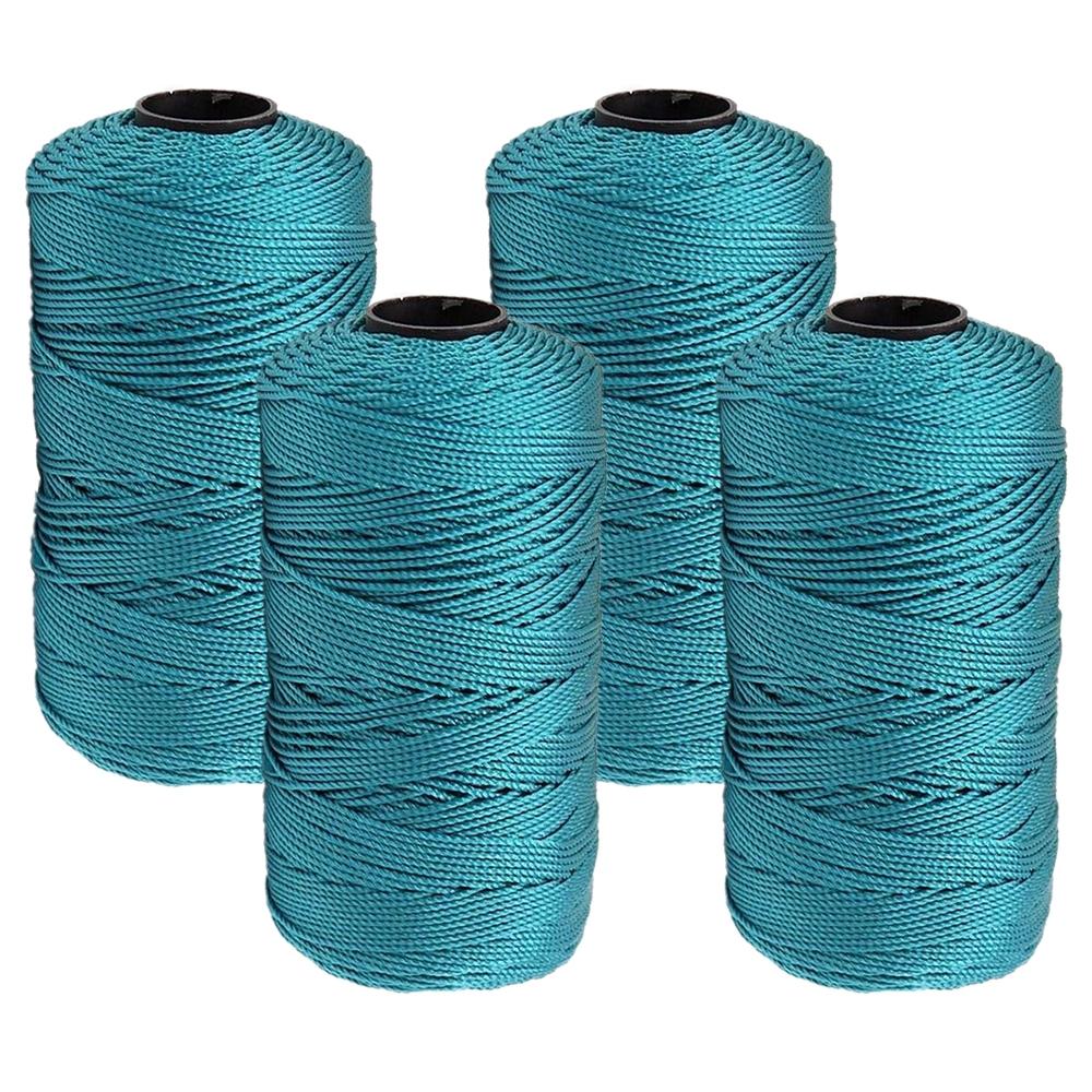 4-Pack Knitting Yarn Set, Durable Hook Car Seat Cushion, Slippers, Hat, Handmade Woolen Thread Kit, Multi-Purpose DIY Craft Supplies