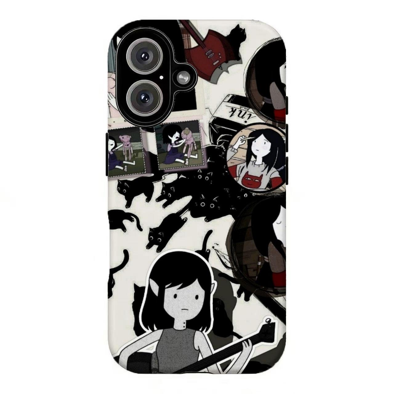 FL-Adventur3 Time Marceline Aesthetic Guitar Phone Case,Retro Cartoon Protective Cover For iPhone 11 12 13 14 15 16 17 Air Pro Max for Samsung S26 S25 S24 S23 S22 S21 Case,Gift for her/him/fans FL-Adventur3 Time Marceline Aesthetic Guitar Phone Case,Retro Cartoon Protective Cover For iPhone 11 12 13 14 15 16 17 Air Pro Max for Samsung S26 S25 S24 S23 S22 S21 Case,Gift for her/him/fans