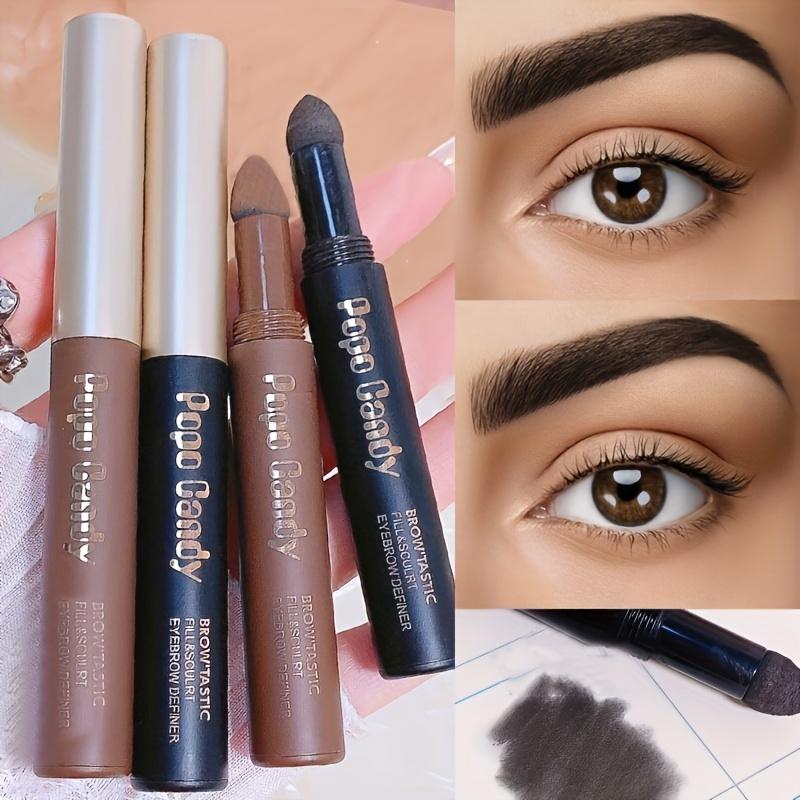 Sponge-Tip Eyebrow Mascara - 3D Sculpting Gel |   Waterproof & Smudge-Proof |   Natural-Looking & Easy to Apply |   Versatile for Daily Makeup |   Premium Shades: Black, Coffee, Brown