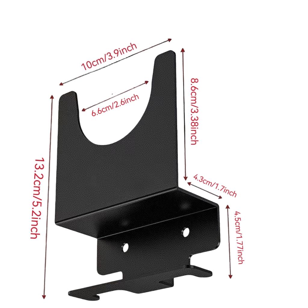 Wall Mounted Corner Machine Bracket, 2 Counts Garage Wall Hanging Rack, Storage Rack for Grinding Machine, Home Organizer