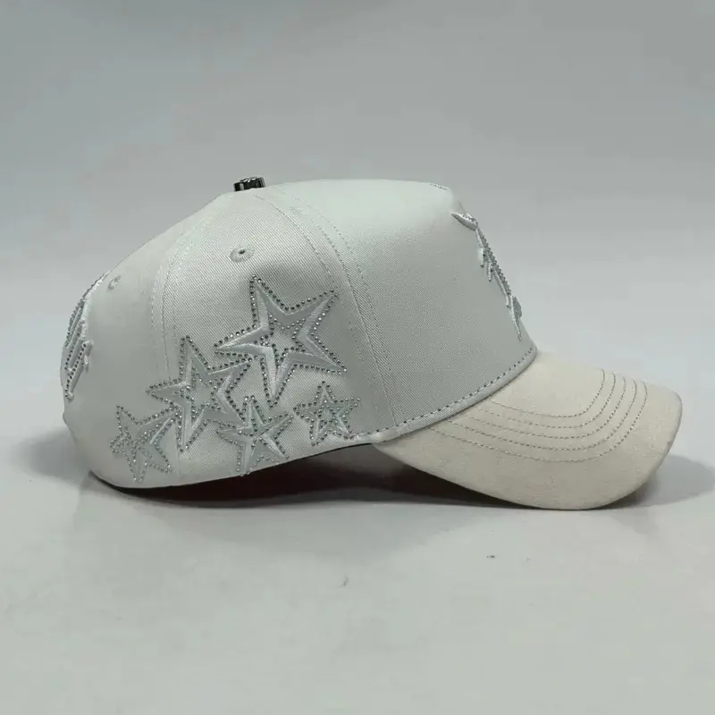 2026 White Cap that changes color with exposure to the sun, Adjustable