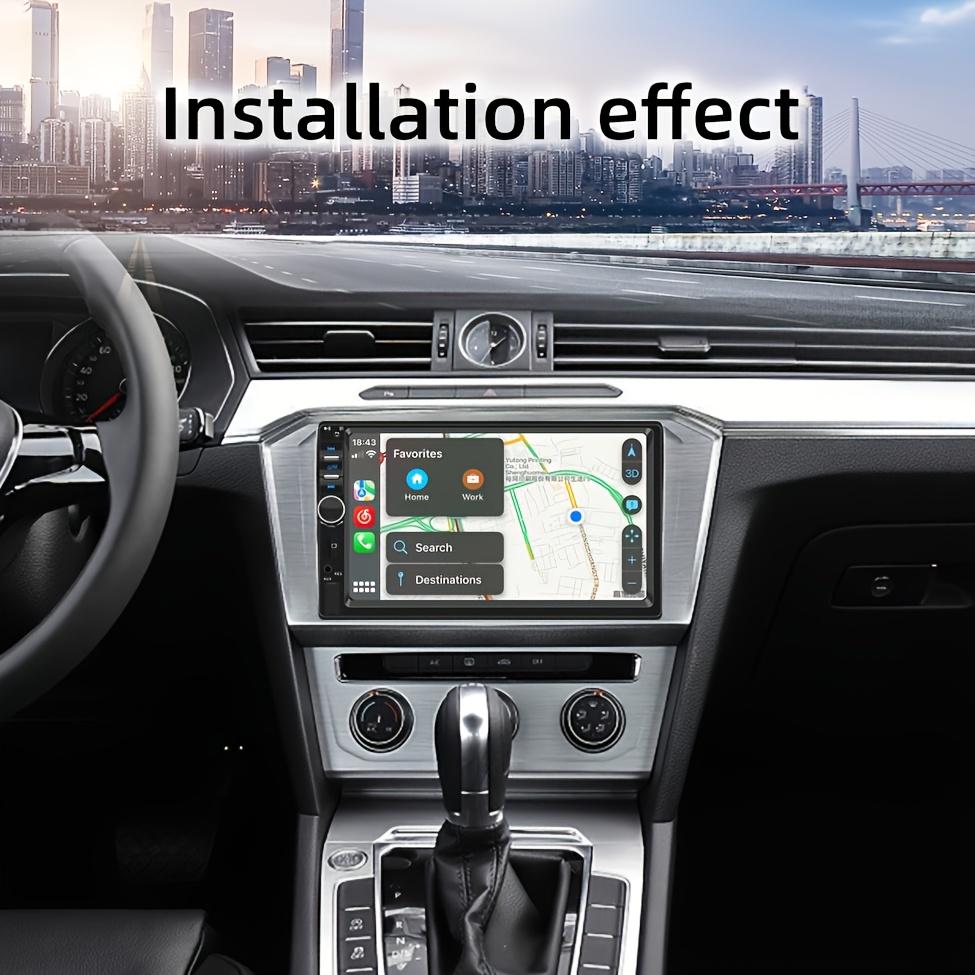7-Inch 2DIN Vehicle Stereo Featuring Carplay, Android Auto, a Mounted Player, Compatible with USB/TF Cards, Wireless Player, And Car MP5 Multimedia System 7018, Without Battery
