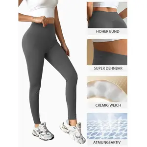 Danedvi Womens High Waisted Leggings Butt Lifting Tummy Control Workout Running Gym Athletic Yoga Pants