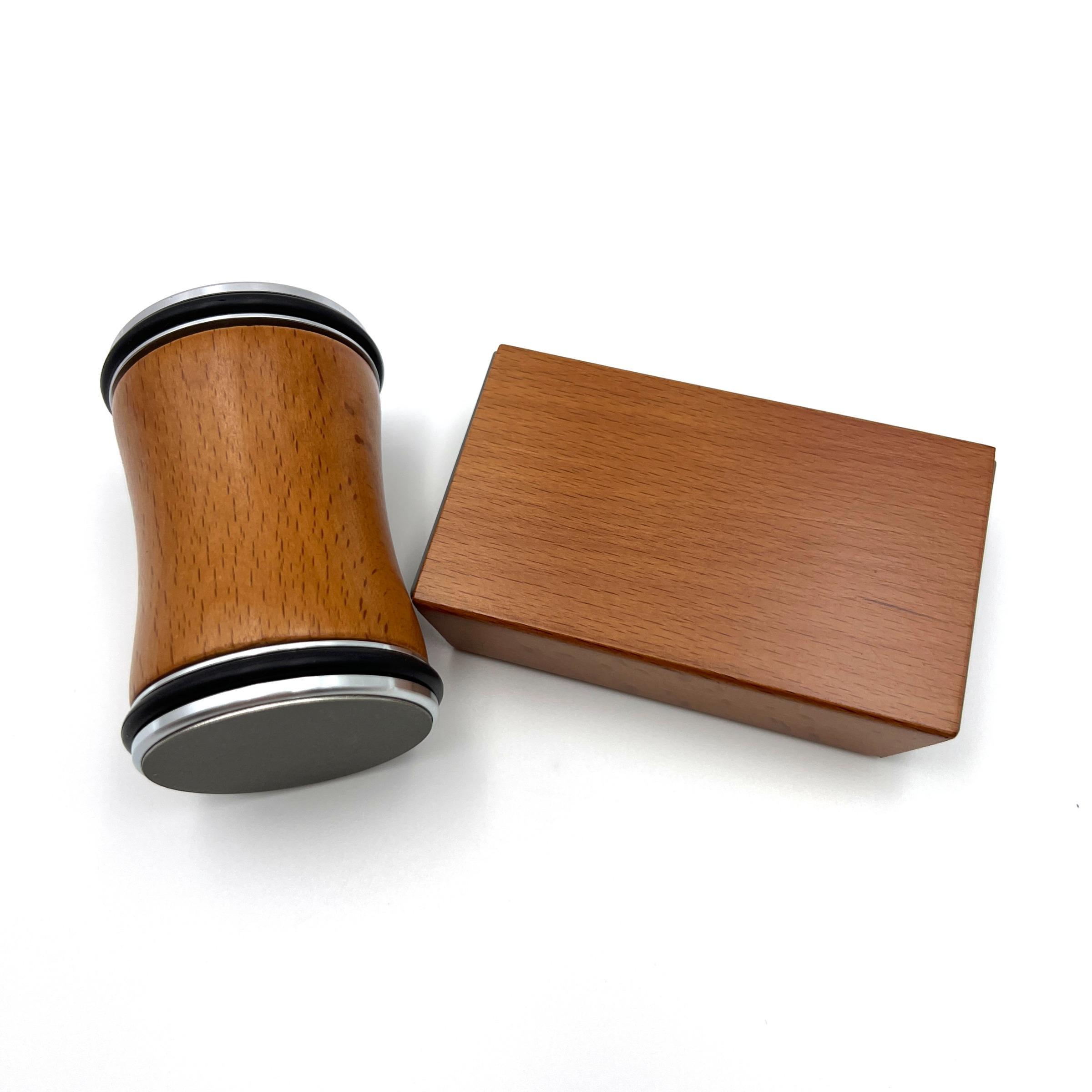 Knife Sharpener Roller, Rolling Knife Sharpener Kit,Roller Knife Sharpener,15 & 20 Degree Upgraded Magnetic Wood Base,Gripable Body