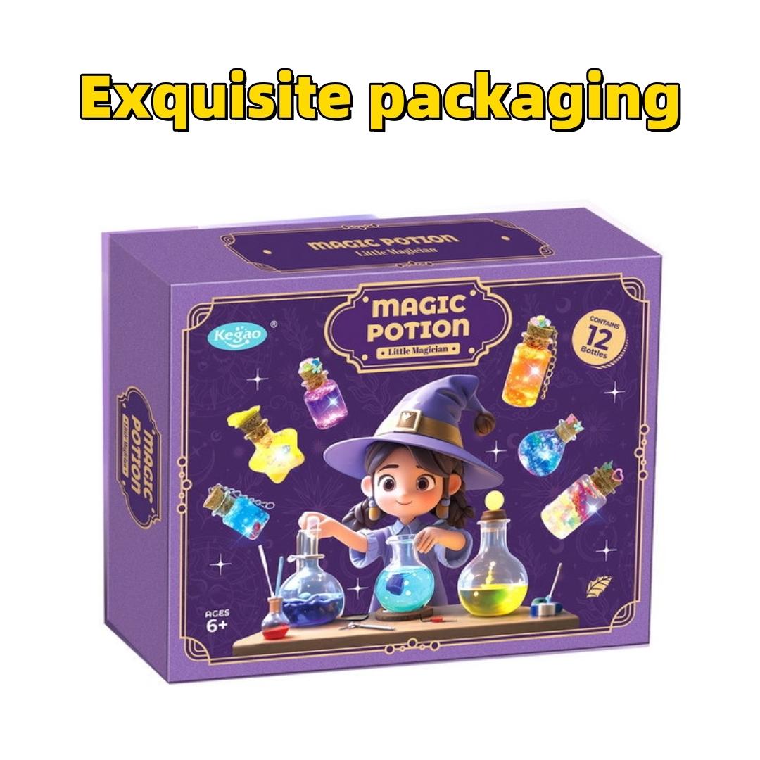 Magic Potion Bottle Set Science Experiment Toy, Natural Phenomenon DIY Magic Gift for Kids, Christmas Present for Ages 6+ Magic Potion Bottle Set Science Experiment Toy, Natural Phenomenon DIY Magic Gift for Kids, Christmas Present for Ages 6+