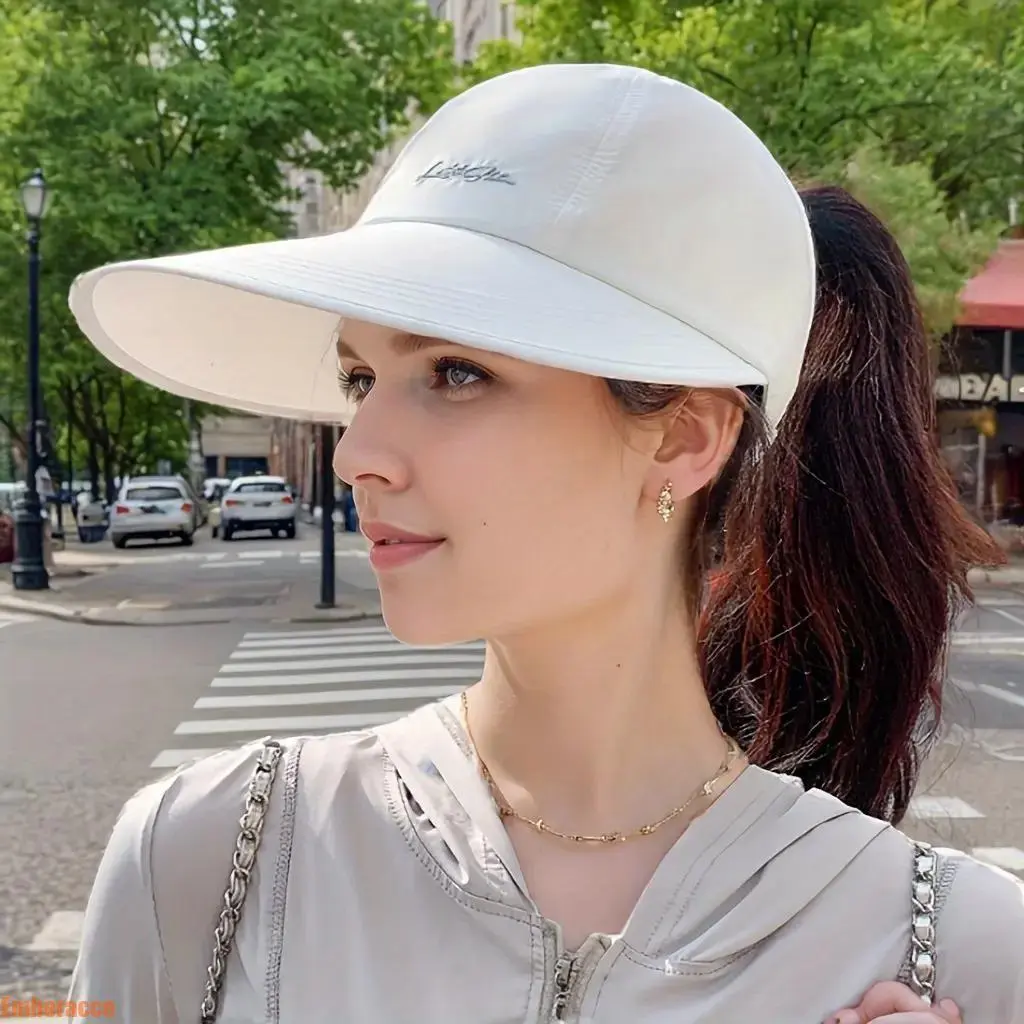 UPF 50+ Baseball Sun Hats for Men & Women, Lightweight Breathable Outdoor Cap with Adjustable Strap for Golf & Hiking, Two-Pack