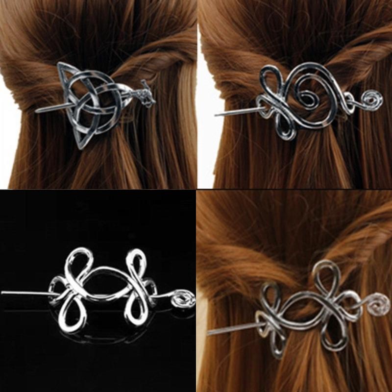 3pcs Shawl Pin Set for Women, Celtic Crossed Knots, Handmade Scarf Pin, Sweater Brooch, Cloak Pin, Ideal for Christmas and Valentine's Day