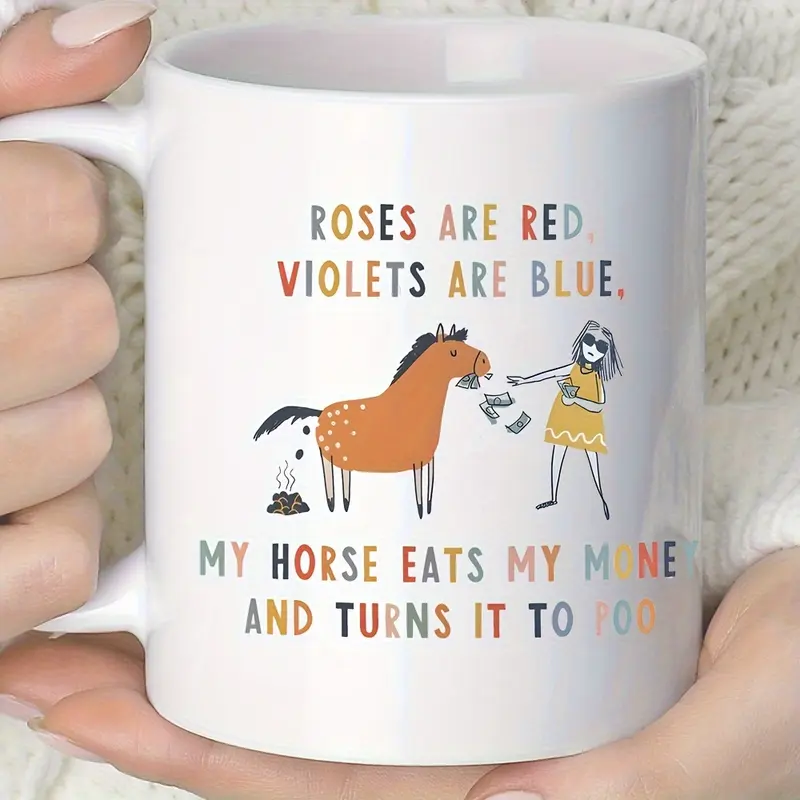 Dailygifts Ginger Lover Printed Ceramic Mug – 11oz Novelty Funny Gift For Coffee Or Tea