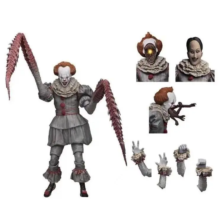 18cm New Figure Deluxe Edition Pennywise Horror Bishoujo Dancing Clown PVC Action Figure Collectible Model Toy