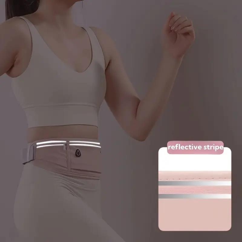 Professional Running Waist Bag, Sports Belt Pouch, Phone Case, Unisex Fitness Gear, Running Waist Strap, Workout Accessories