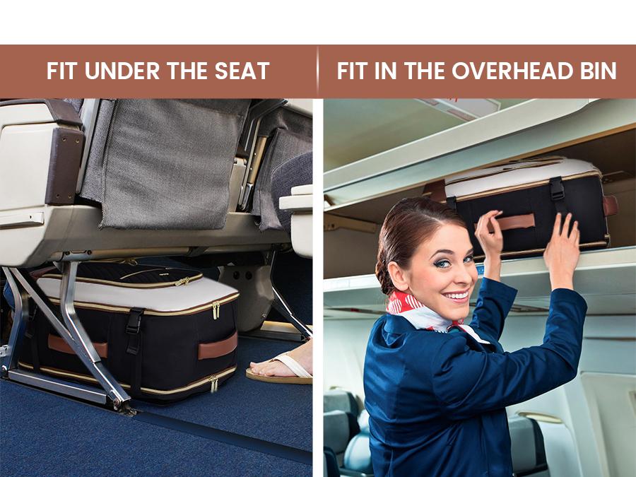 LOVEVOOK Travel Backpack for Women Fits 17.3 Laptop , Personal Item Travel Bag With 3 Packing Cubes, Large Travel Backpack Carry on Flight Approved