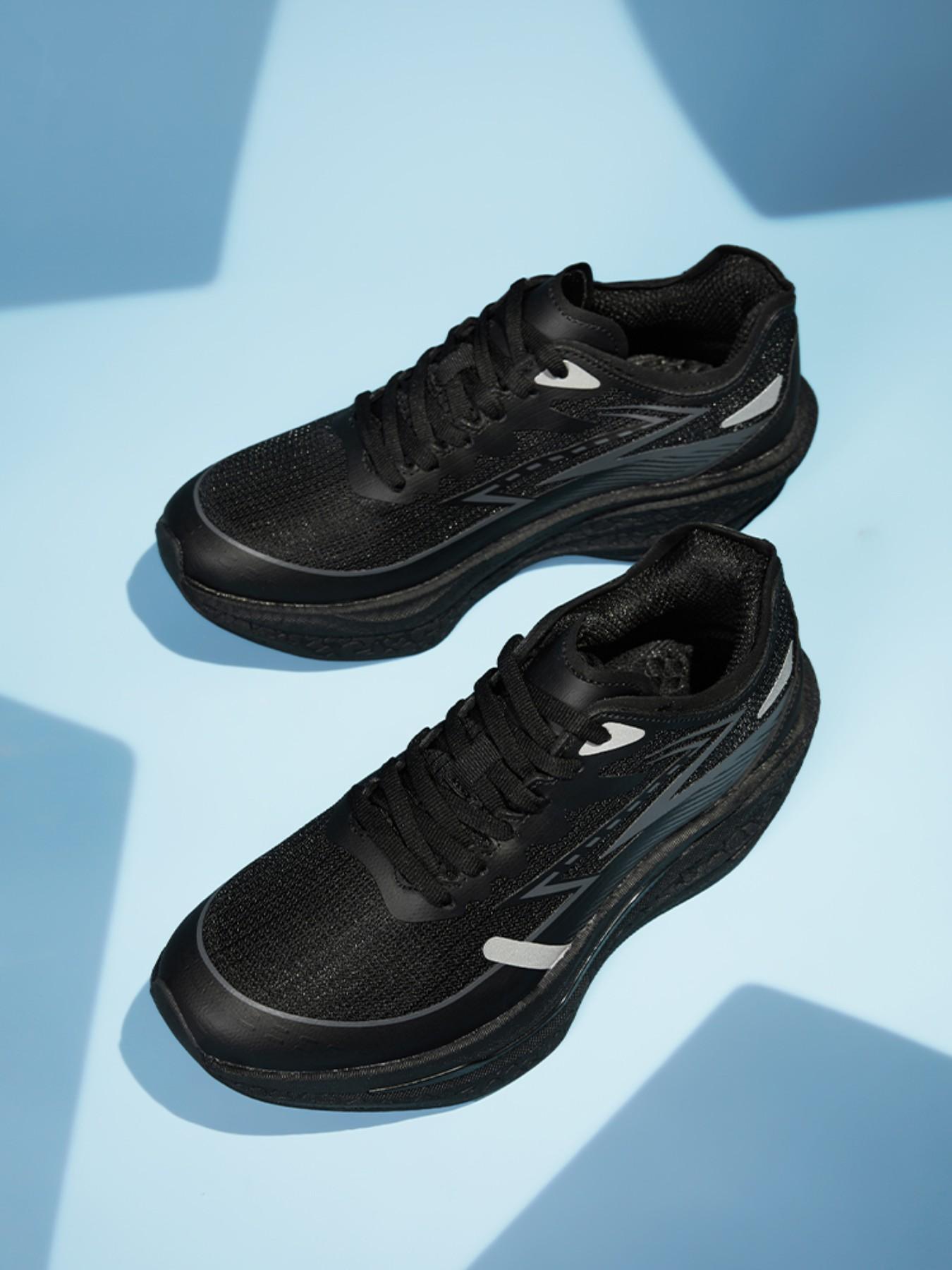 Men's Running Shoes Breathable Mesh Cushioned Walking Lace-Up Sneakers Summer Sports Footwear, Comfortable Athletic Trainers