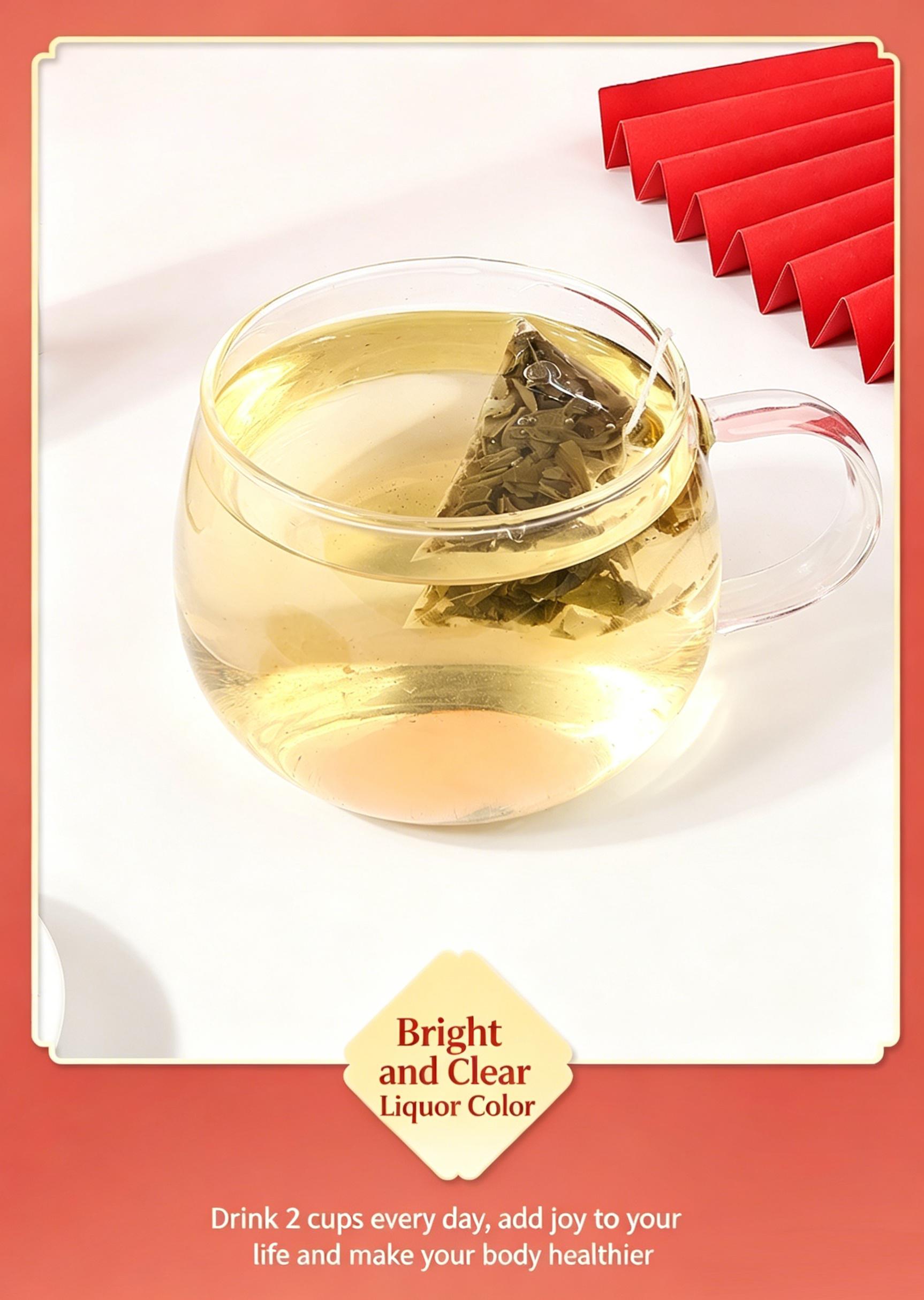 White Peach Oolong Tea, 90 Individually Wrapped Tea Bags. Juicy White Peach Meets Smooth Roasted Oolong. Naturally Refreshing, Lightly Sweet, and Clean Tasting. No Artificial Flavors. The Perfect Daily Caffeine Boost. Delicious Iced or Hot.