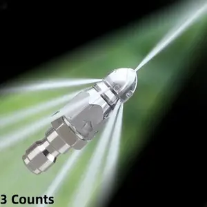 Electric High-Pressure Car Washer, Stainless Steel Rotating Nozzle, Pipe Cleaning Spray Nozzle, Water Rat Sewer Dredging Artifact