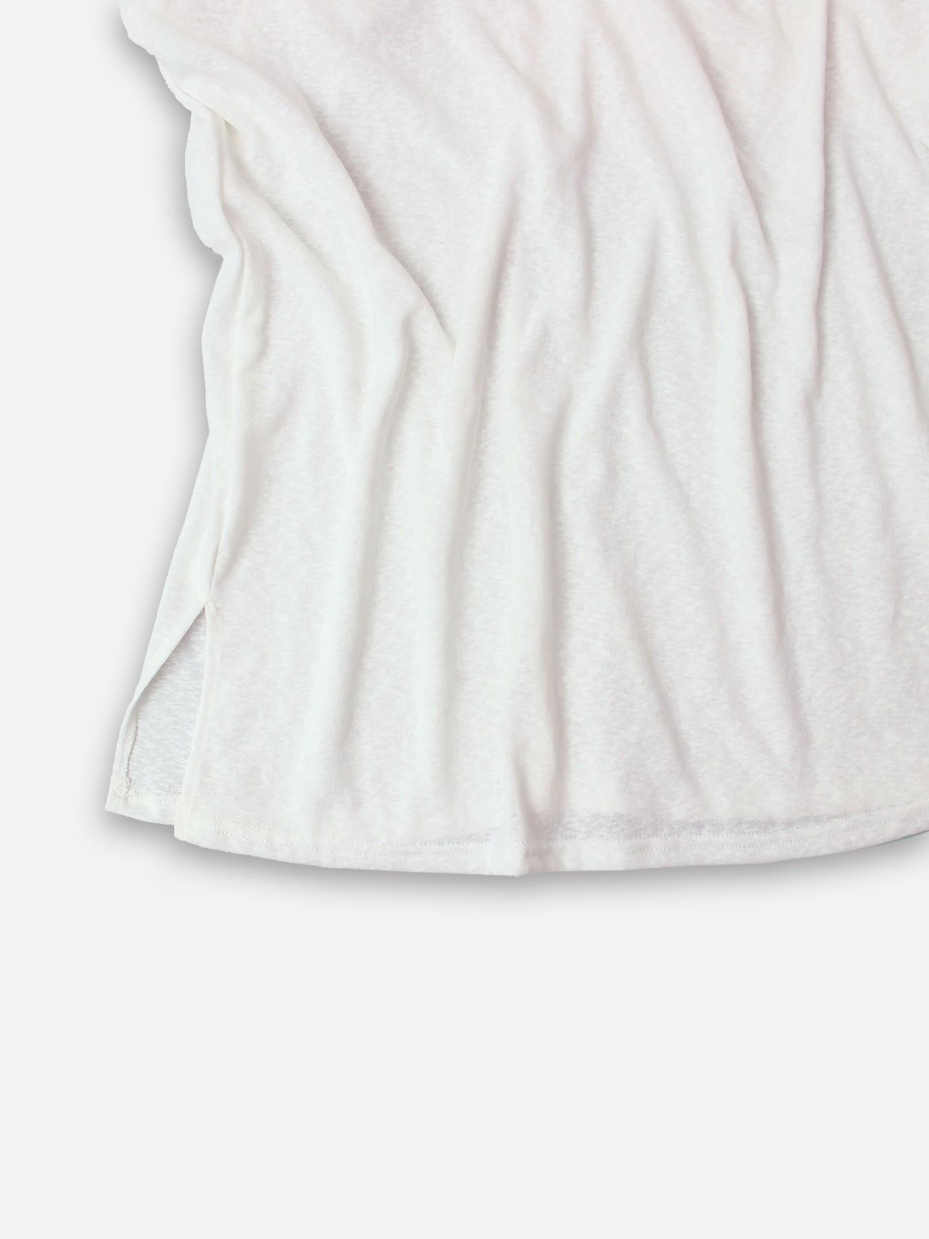 Loose Fit Sleepwear Dress, Thin Half-Transparent Short Sleeve Home Wear, Soft Lightweight Casual Style, Side Slit Design for All Seasons