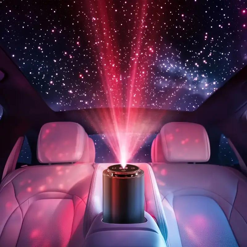 Smart car air freshener, car aroma diffuser with starry sky projection, adjustable aroma intensity 5 levels, a variety of fragrances, stylish design, perfect car gifts Smart car air freshener, car aroma diffuser with starry sky projection, adjustable aroma intensity 5 levels, a variety of fragrances, stylish design, perfect car gifts