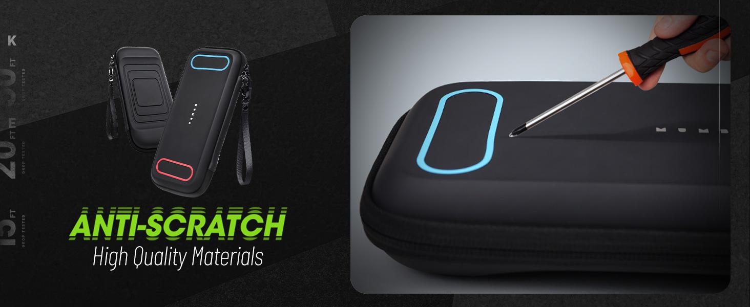 Mumba Carrying Case for Nintendo Switch 2 Mini Version 12 Slot Portable Bag Protective Carry Handbag with Console Accessories - Protection Cover Soft Interior Wrist Strap