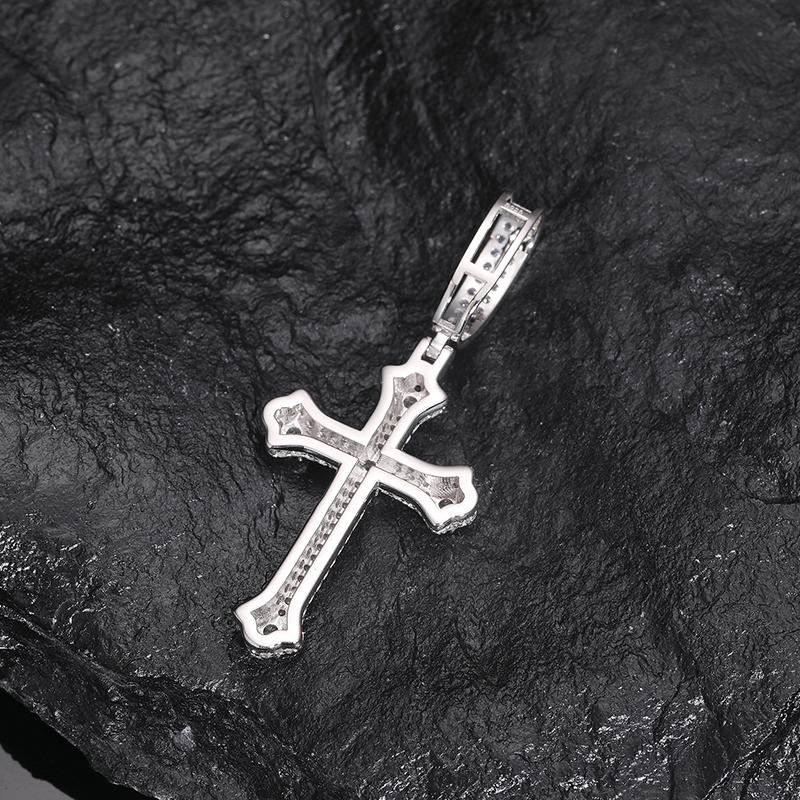 【#PS9250129】S925 Sterling Silver Pendant Necklace for Women Men Hip Hop Jewelry Gift