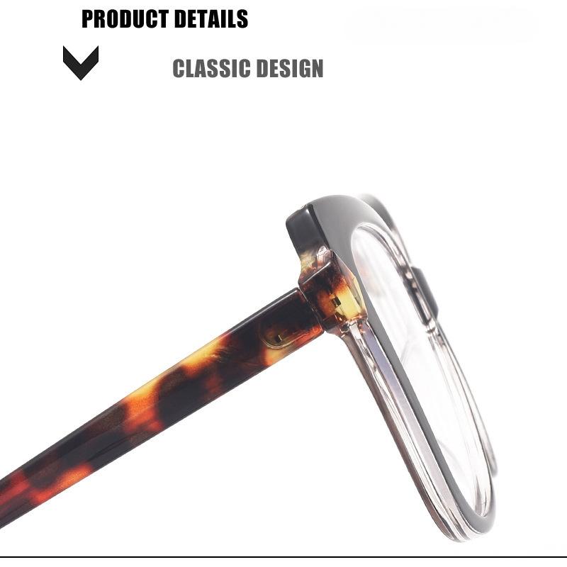 Eyeframe frame European and American personality contrasting color trend cat eye plain glasses frame women's new cross-border minimalist glasses