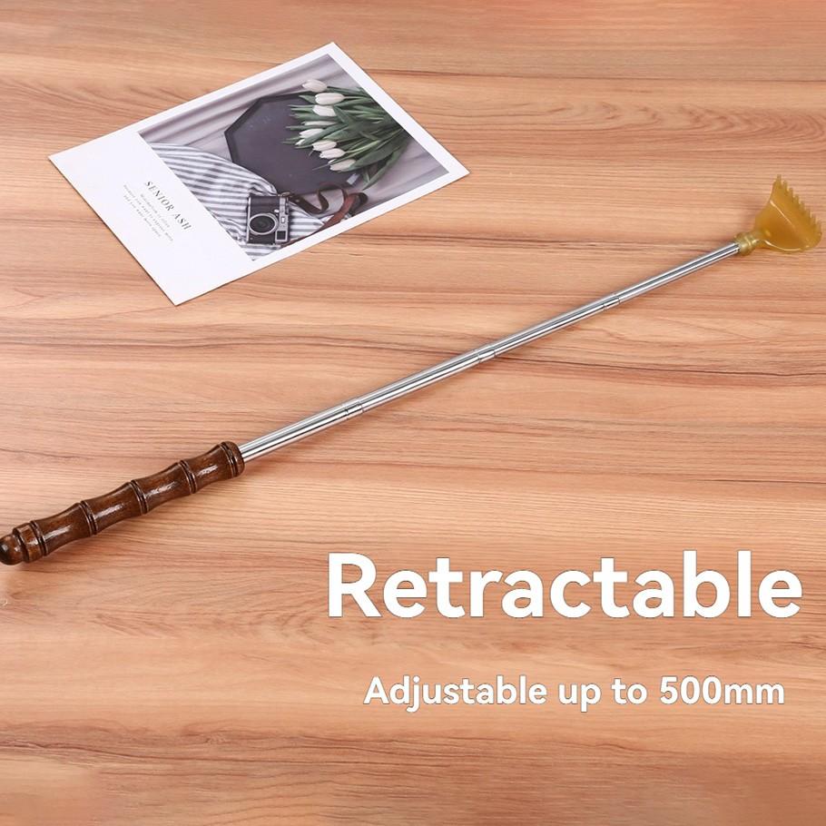 Portable Adjustable Body Scratcher, Home Use Back Shoulder Neck Arm Relief Tool, Elderly Comfort Device, Easy-To-Use Personal Care Aid