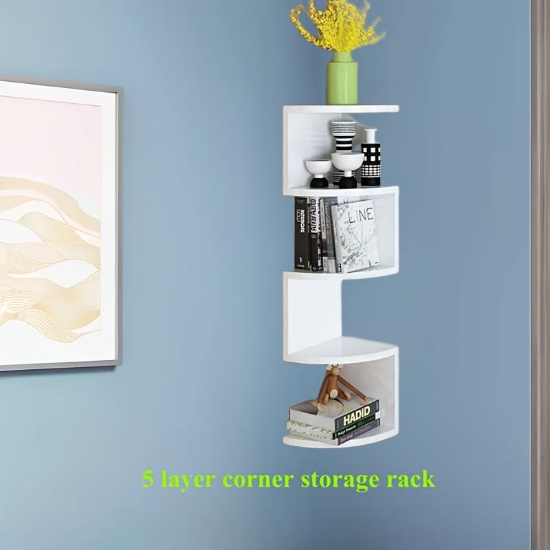 Five-story wall-mounted lockers, suitable for any season, perfect for living rooms, bedrooms and balconies, practical storage racks, multi-functional storage racks, wardrobe finishing racks, storage racks, multi-functional shelves, home finishing