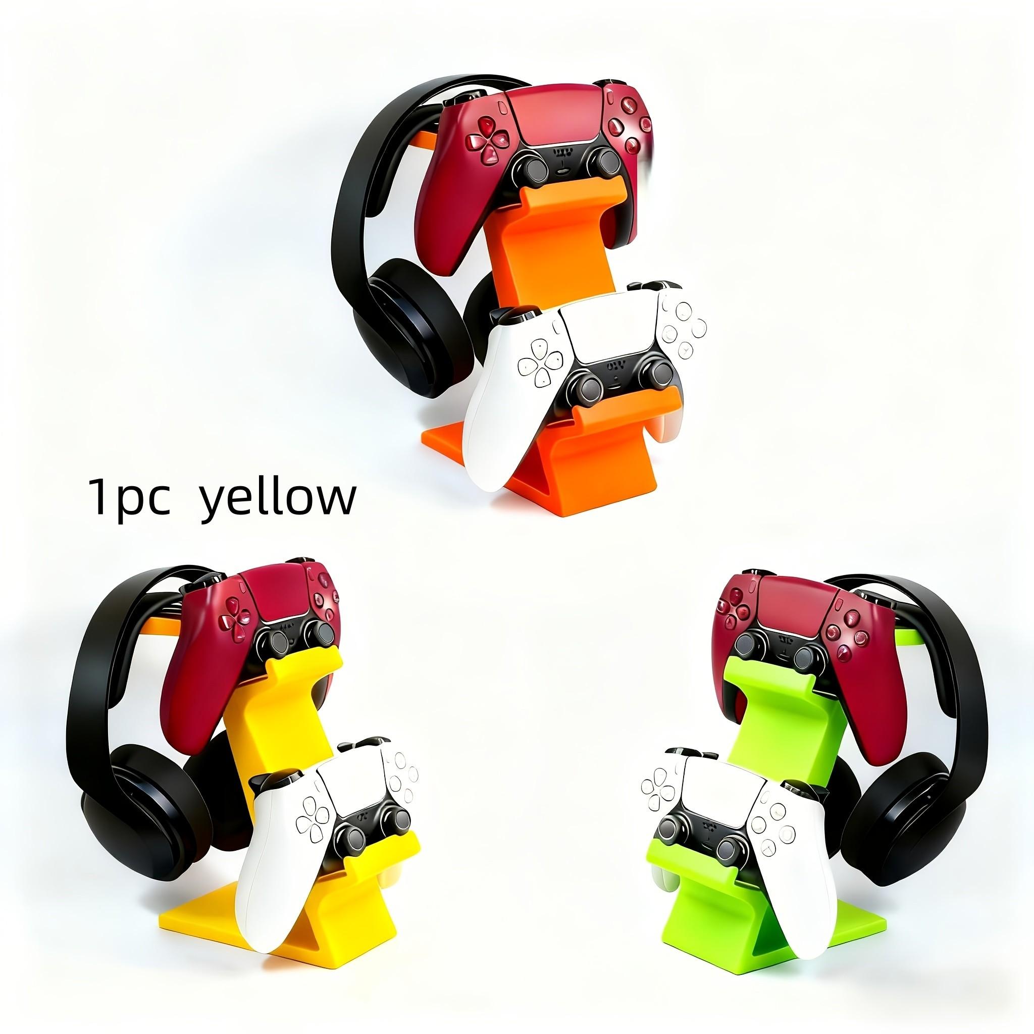 Multi-Functional 3-In-1 Gaming Controller & Headphone Stand Holder, Fits Ps5/ps4/xbox/switch, Dual-Layer Design, Gamer Essential Accessory