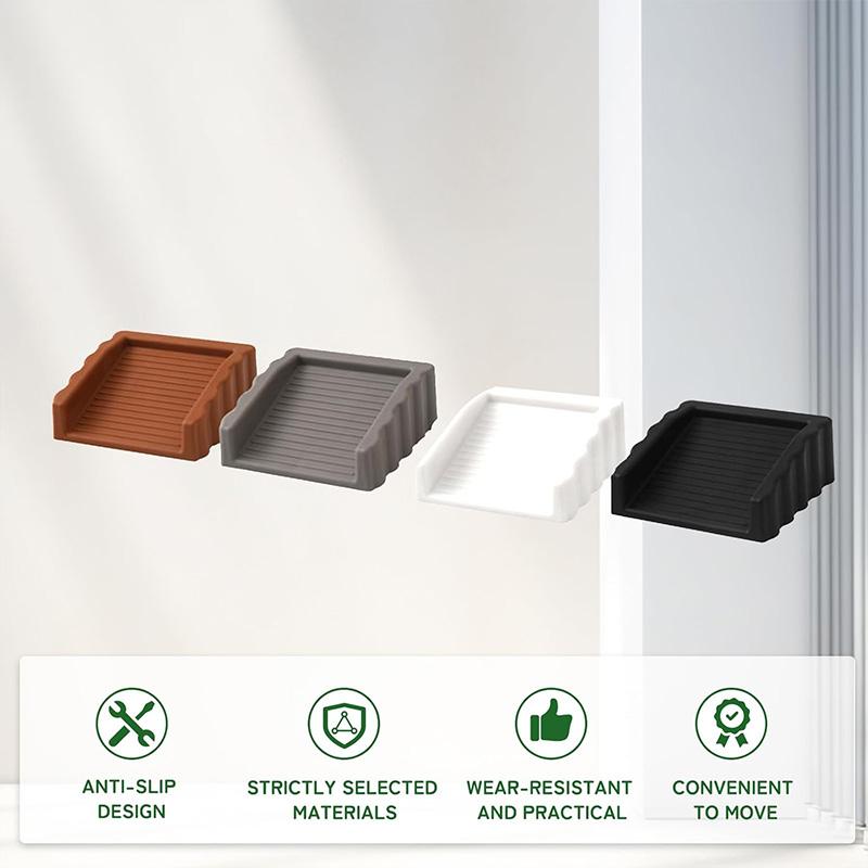 4 Pack Creative Windproof Door Stopper,Safety Door Blocker, Anti-Collision Door Stopper