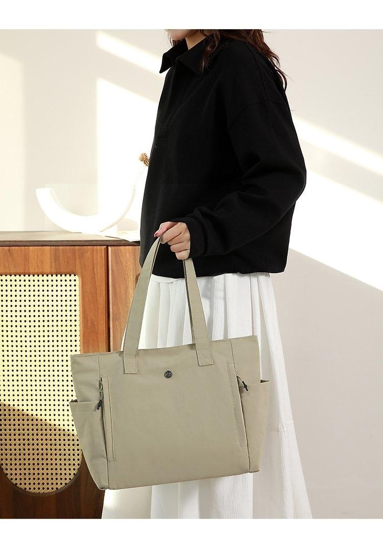 Van Gogh Starry Night Canvas Tote Bag, Vintage Retro Shoulder Bag, Large Capacity Commute School Shopping Bag, Style Laptop Bag