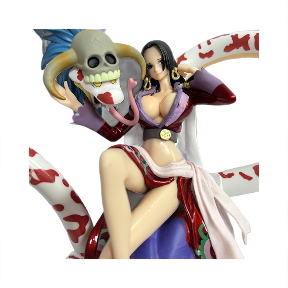 One Piece Boa Hancock Figure! Empress with Snake Form & Gaming Setup Vibe，Unboxing Boa Hancock Statue! Must-Have Collectible for One Piece Fans，Perfect Desk Decor for Anime Lovers, Anime Design, Anime Figures